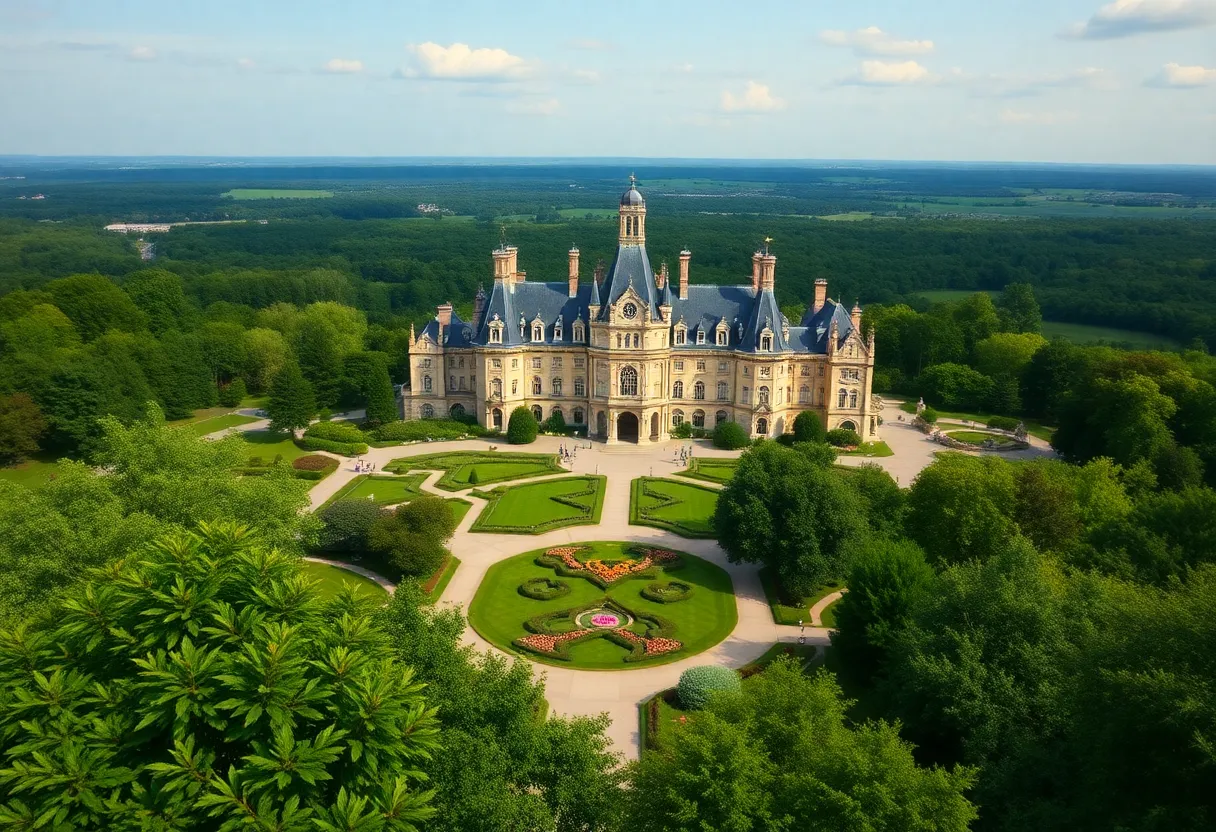 Biltmore Estate showcasing architectural beauty in Asheville