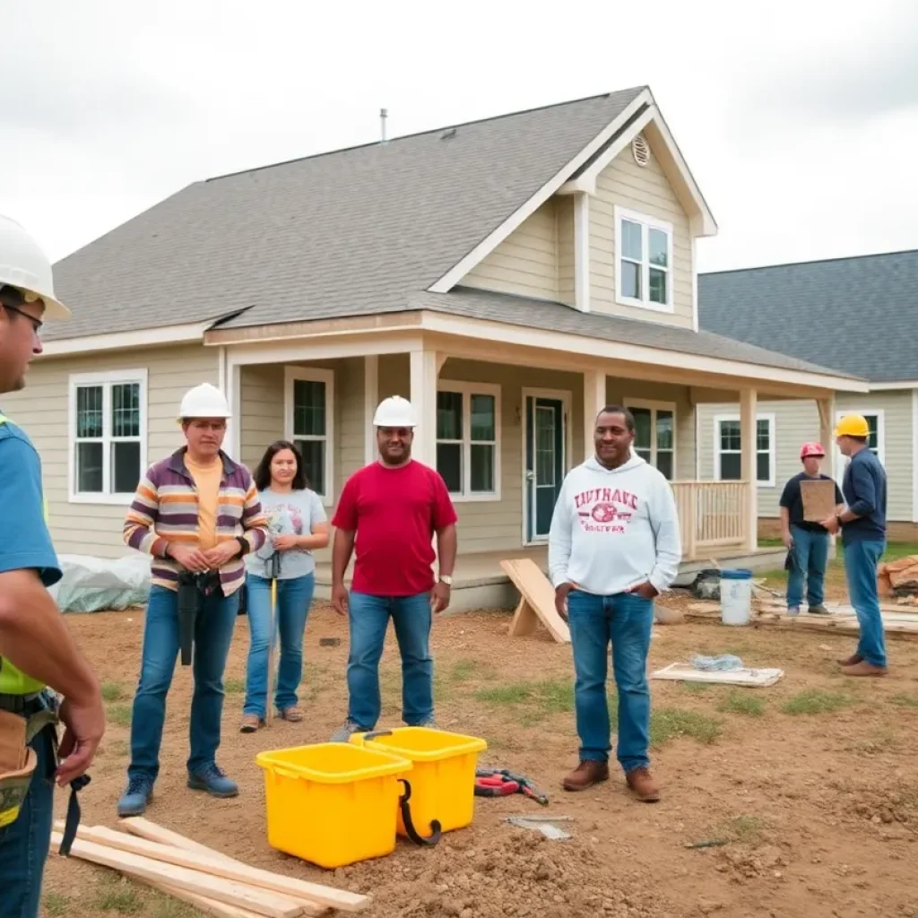 Families rebuilding homes in western North Carolina after Hurricane Helene
