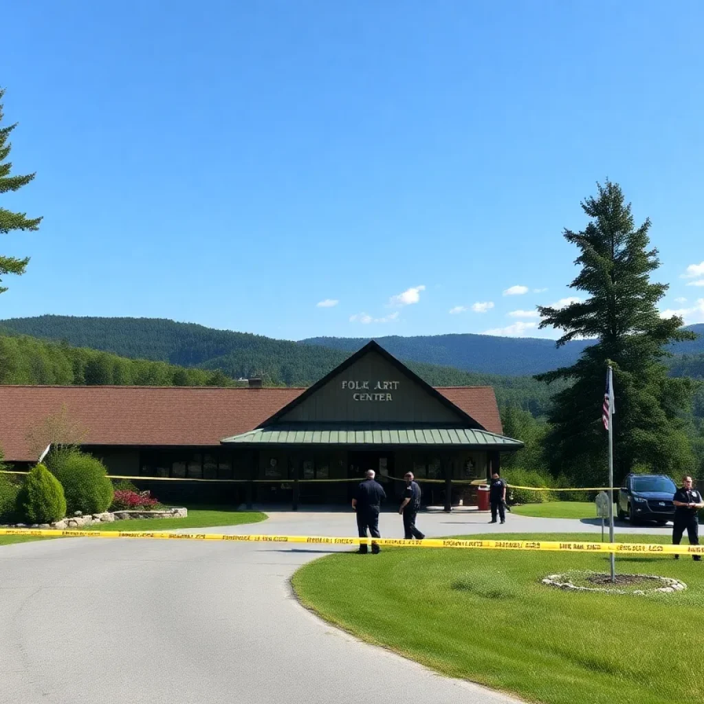 Police investigate near Folk Art Center on Blue Ridge Parkway