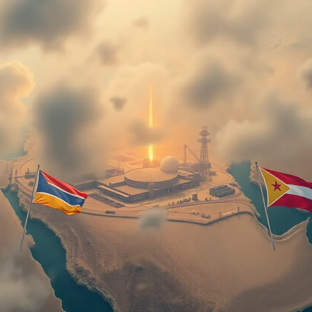 Military tensions in the Middle East focused on Iran's nuclear sites.