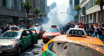 Protests in L.A. Lead to Vandalism of Waymo Autonomous Taxis