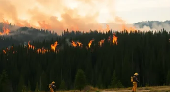 Over 25,000 Residents Evacuated as Wildfires Rampage Across Canada