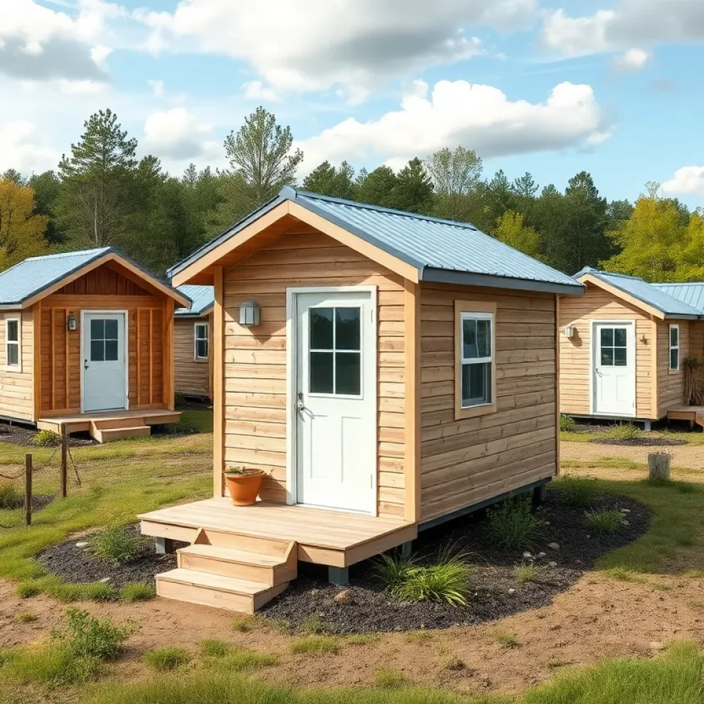 Tiny homes for healthcare students in Western North Carolina