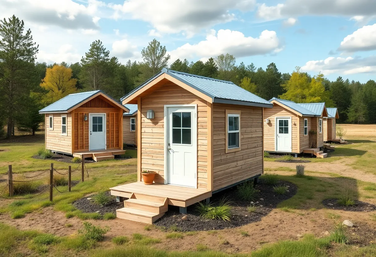 Tiny homes for healthcare students in Western North Carolina