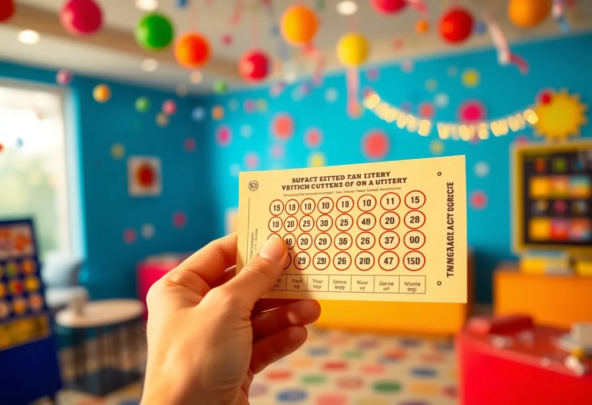 Group celebration for lottery win in Asheville