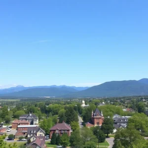 Columbus North Carolina landscape related to recent seismic activity