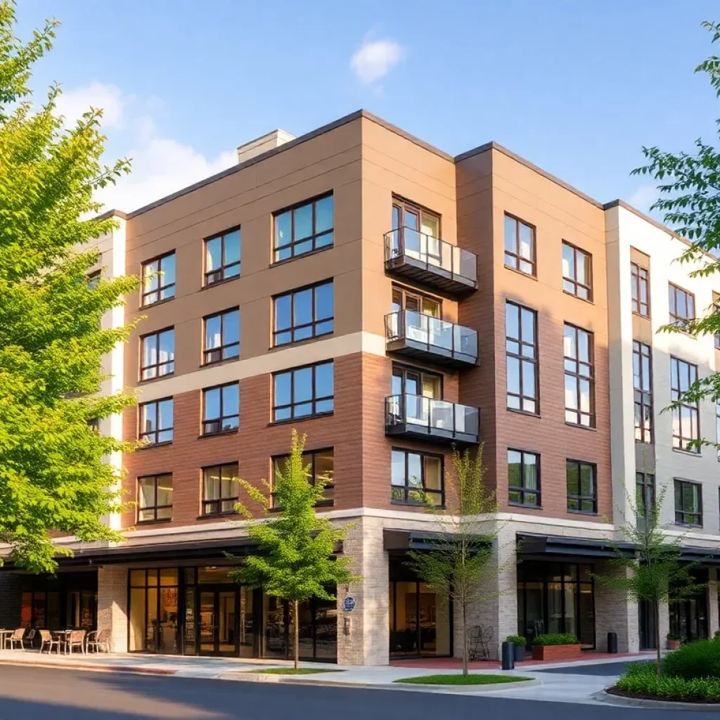 The Lofts at Reynolds Village, a multifamily residential complex in Asheville, NC