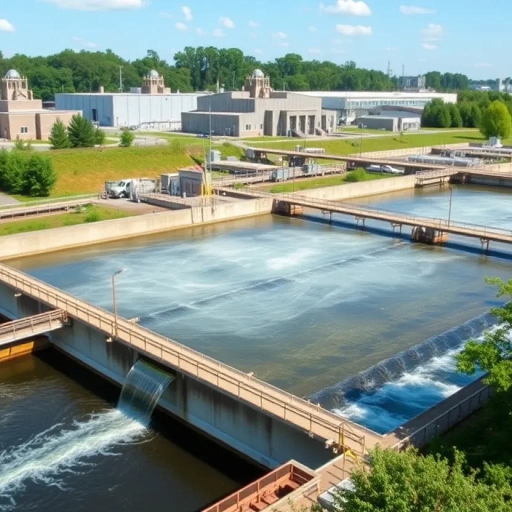 Award-winning drinking water treatment plants in North Carolina.