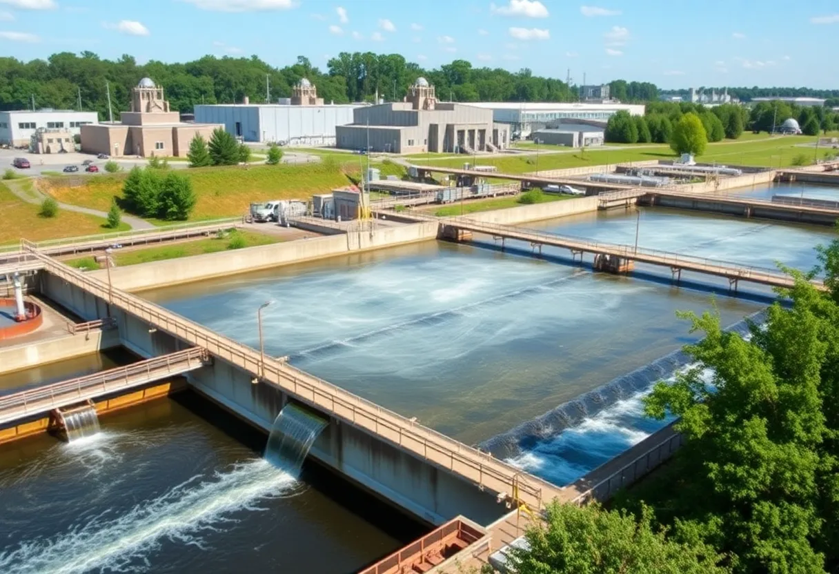 Award-winning drinking water treatment plants in North Carolina.