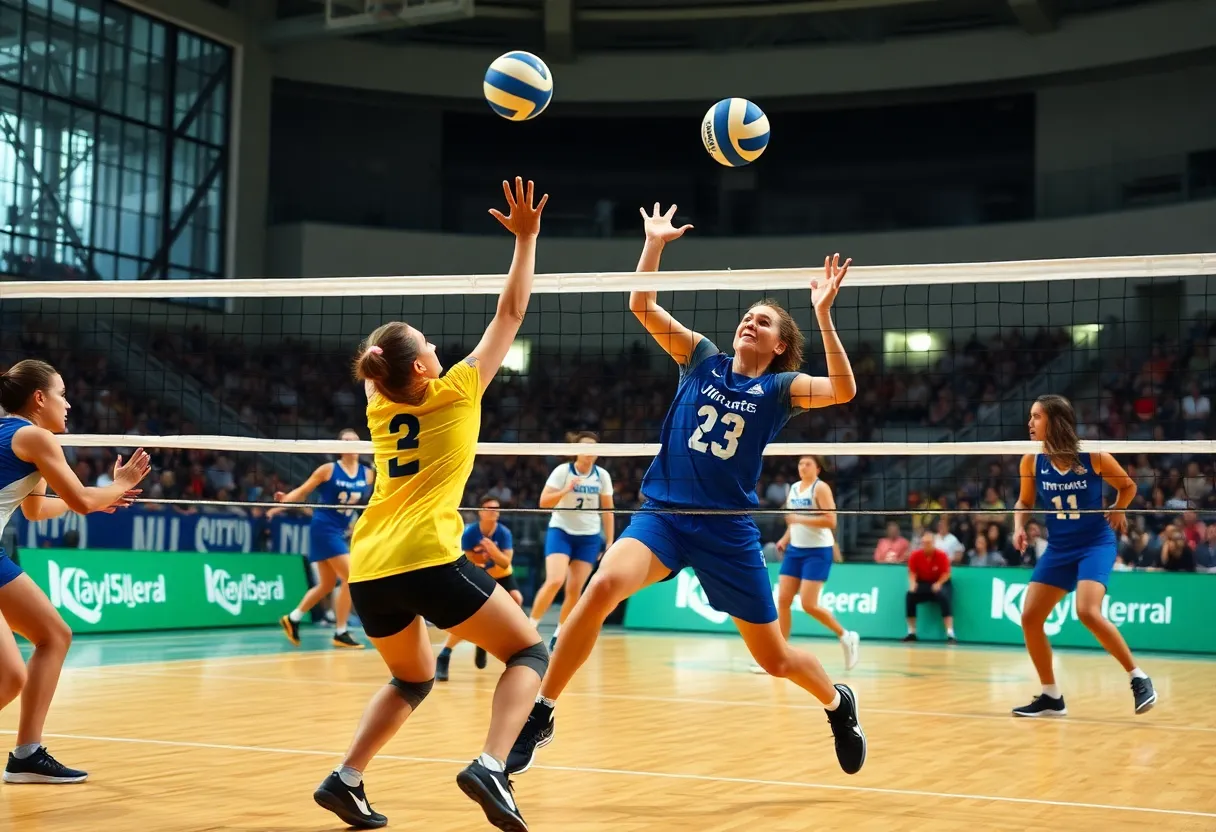 Western Carolina hosts UNC Asheville in thrilling volleyball competition