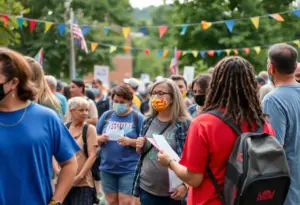 Asheville residents celebrating recovery after Hurricane Helene