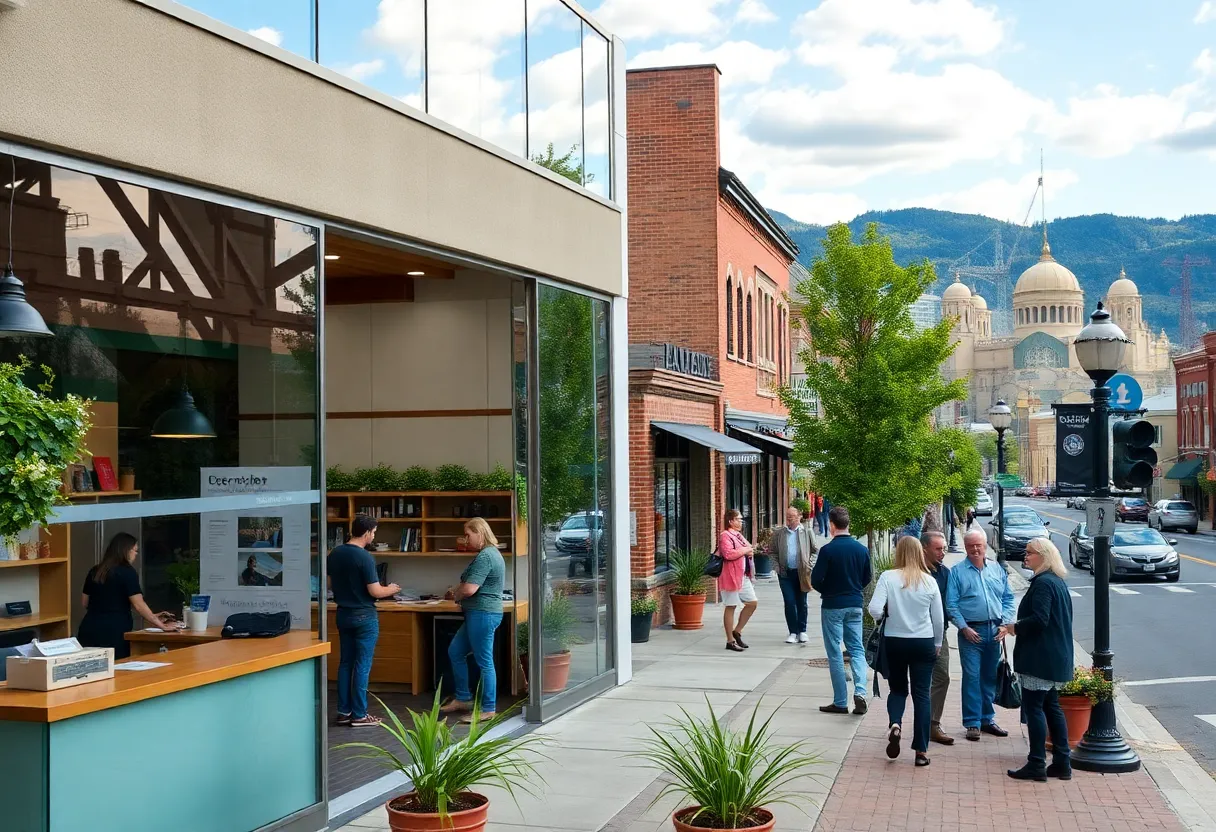 Downtown Asheville real estate office opening