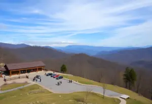 Great Smoky Mountains National Park landscape with fewer visitors