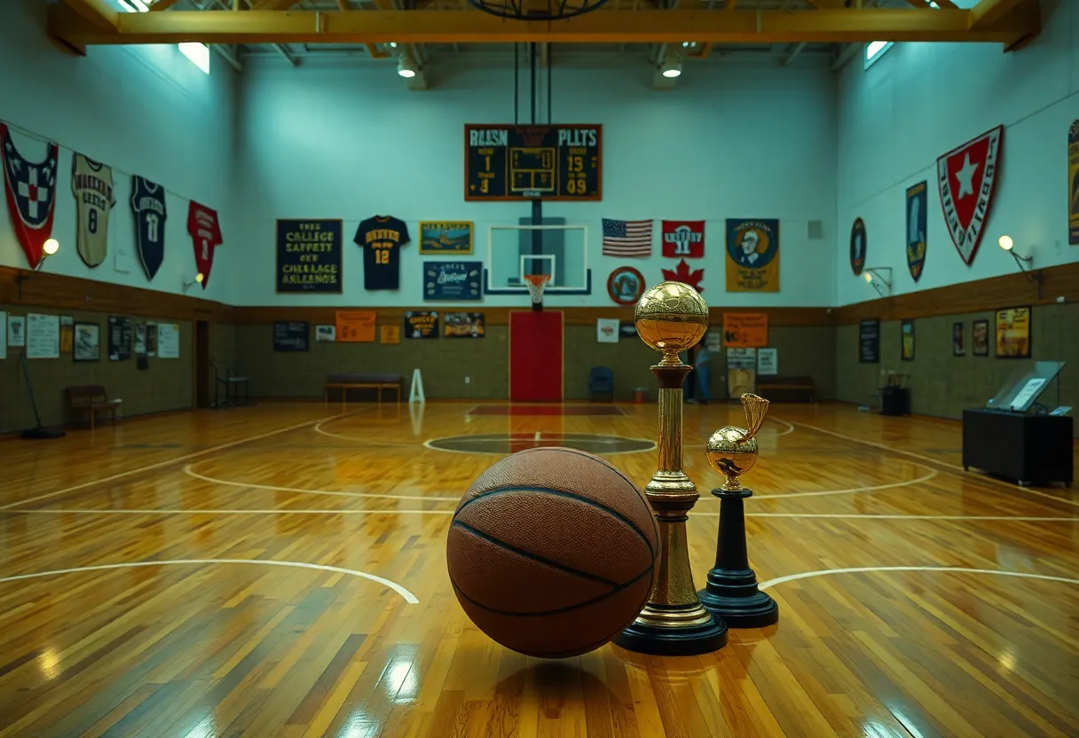 Tribute to Randy Wiel's basketball achievements